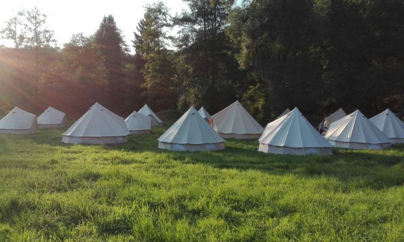 architectuur tent design festivalseizoen festivaltent