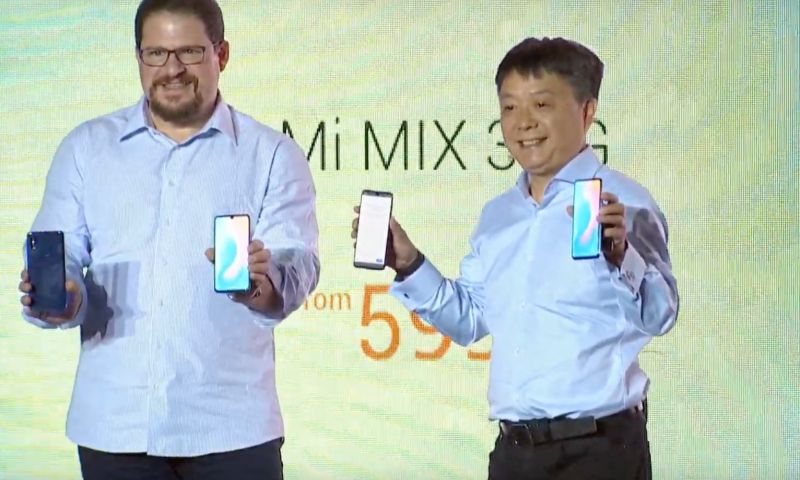 Xiaomi 5g smartphone mi mix 3 telefoon smartphones mwc 2019