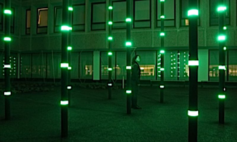 Interactieve binnentuin waar het soms spookt