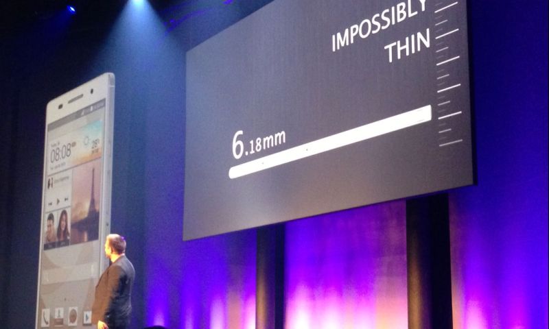 Huawei lanceert 6 mm dunne smartphone