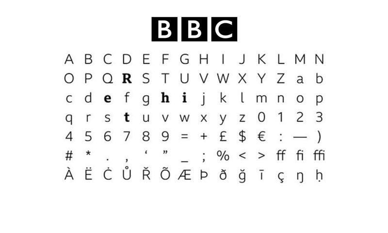 BBC maakt lettertype dat geschikter voor mobiel is