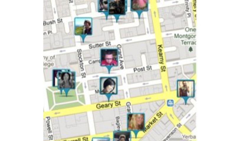 Sociaal netwerk koppelt mensen met locatie