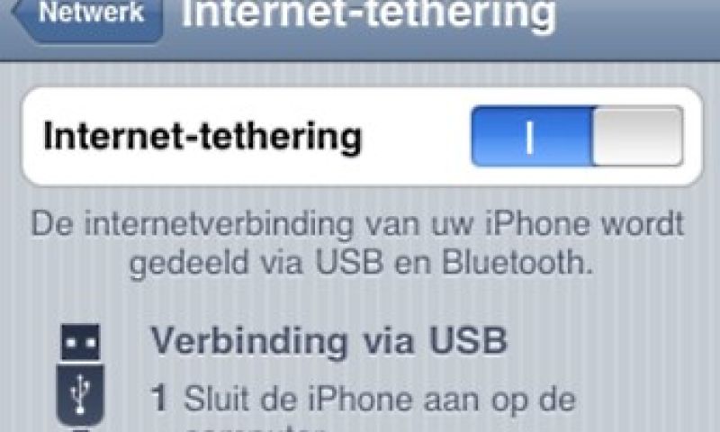 iPhone-gebruik beperkt door T-mobile