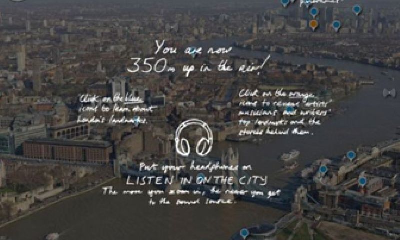 Interactief uitzicht vanaf Europa’s op een na hoogste gebouw