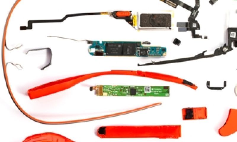 Zo ziet Google Glass er vanbinnen uit