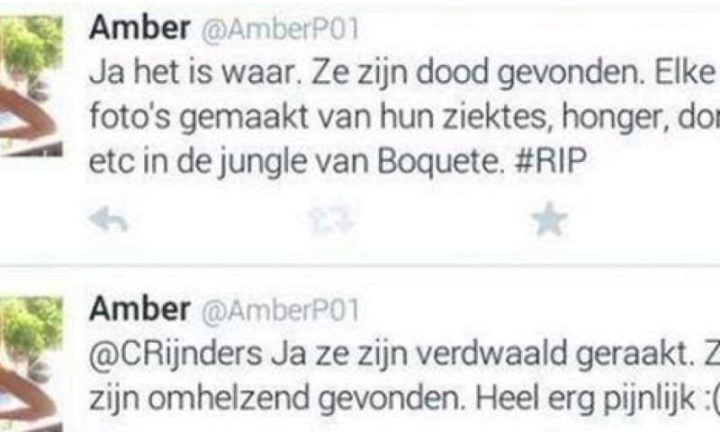 Rel rond 'verzonnen' tweets over Panama-meisjes