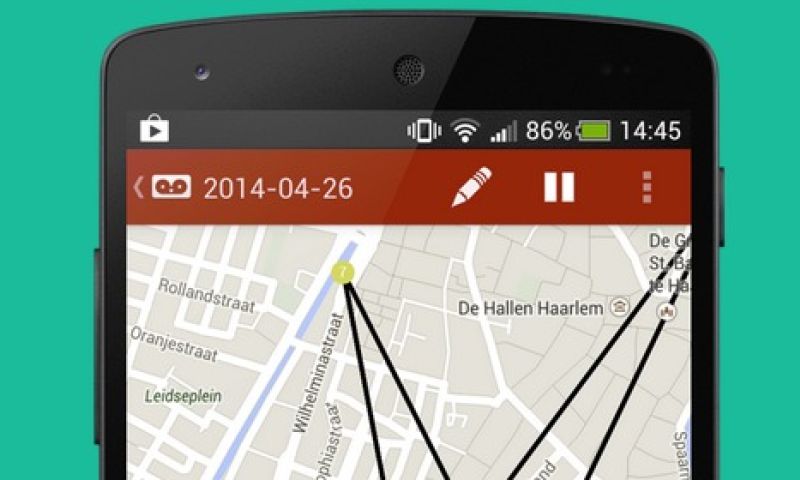 App vat je dag samen in 10 seconden audio