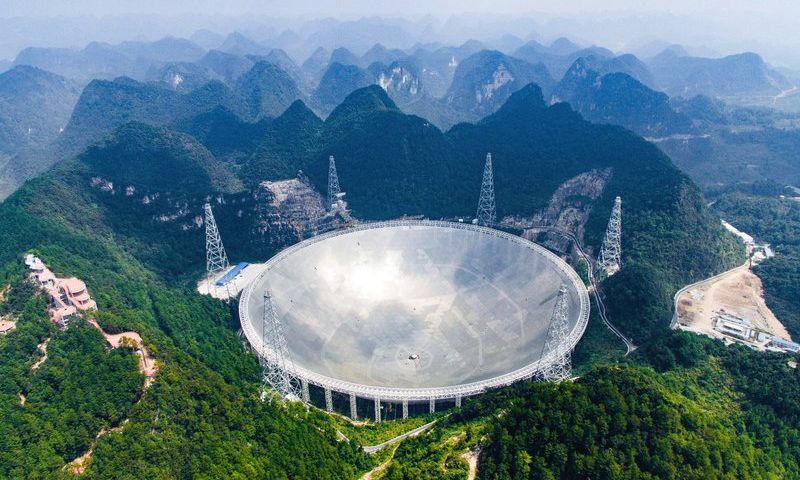 China neemt grootste radiotelescoop ter wereld in gebruik