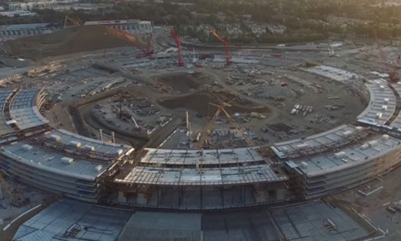 Video: de bouw van Apple's Campus 2, met commentaar van Jobs