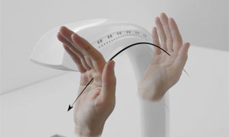 Zwaaien naar de keukenkraan