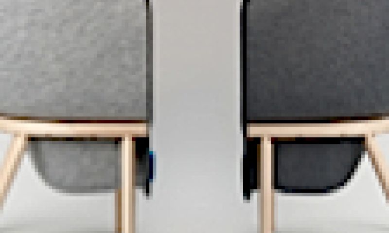 Pod stoel biedt privacy