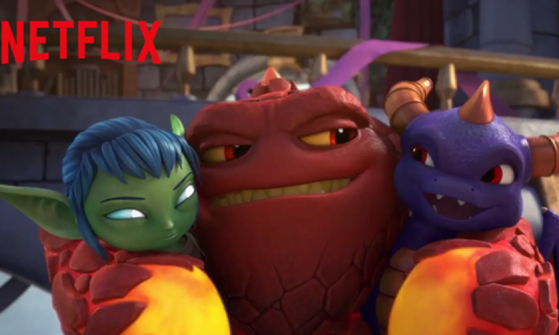 Video: Netflix-serie rond game Skylanders