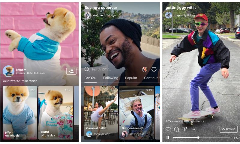 Instagram verwijdert prominente IGTV-knop uit de app