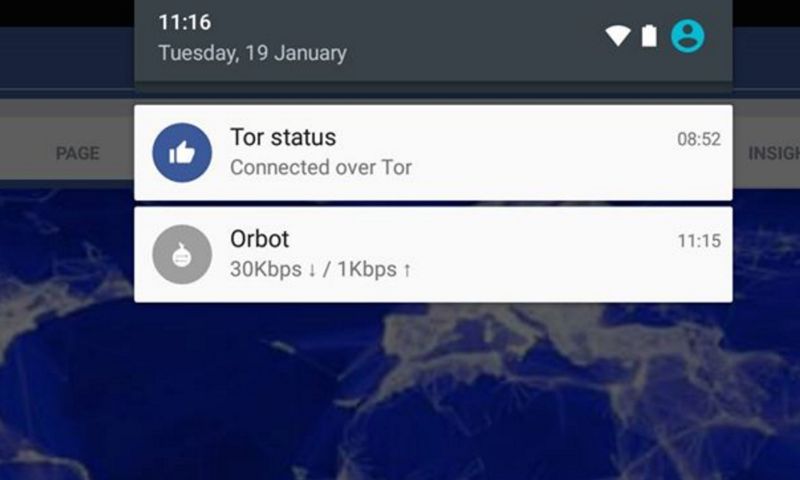 Anoniem Tor-netwerk te gebruiken met Facebook op Android