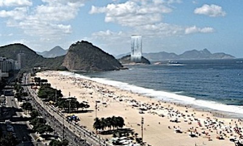 Waterval wekt energie op