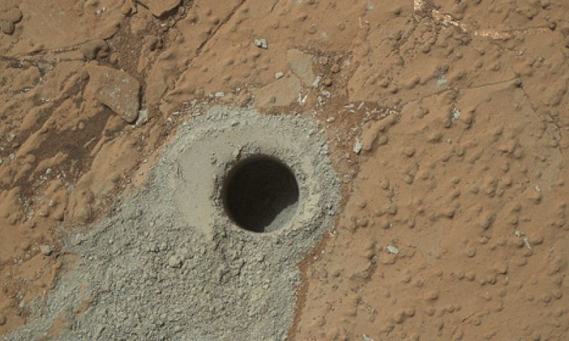 Curiosity vindt mogelijke bouwstenen voor leven op Mars