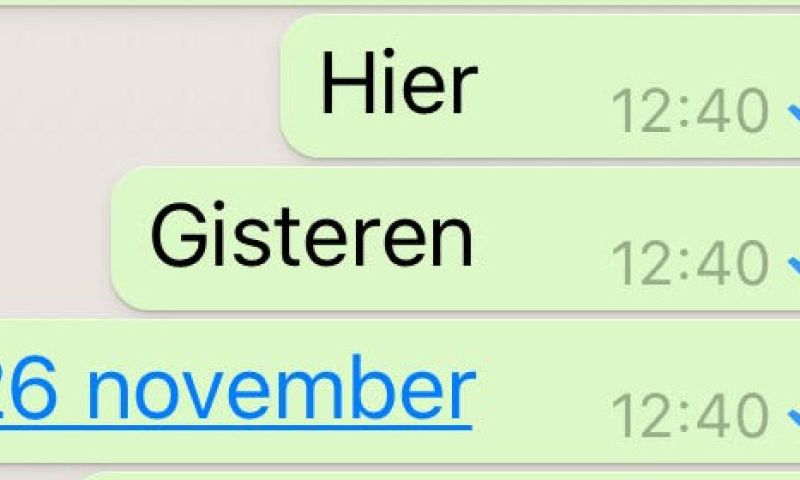Irritatie voorbij: WhatsApp maakt tijdsaanduidingen niet meer blauw