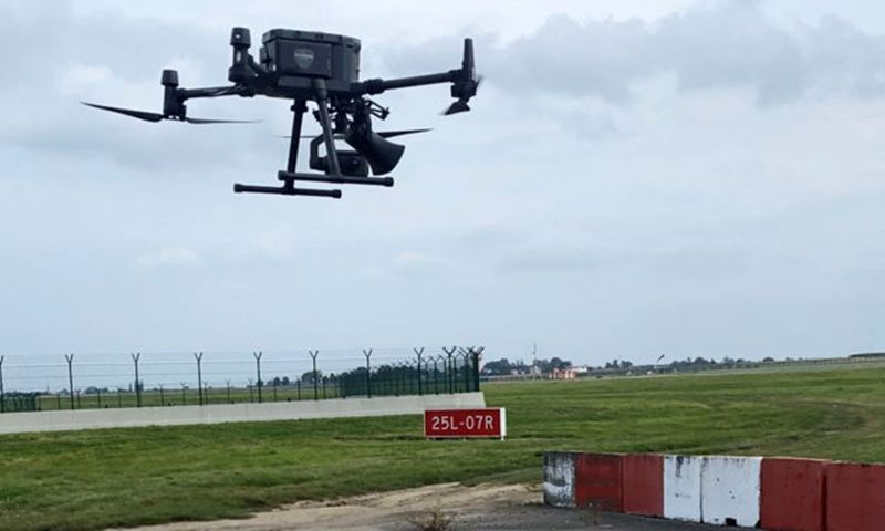 Vliegveld Brussel zet drones in voor verjagen vogels