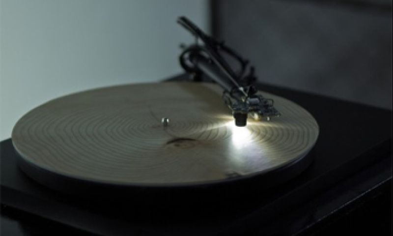 Muziek uit jaarringen van een boom