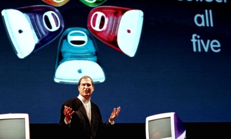 Eerste iMac presentatie Steve Jobs 1998