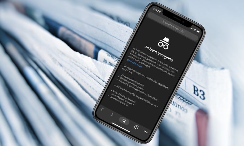 google Chrome detectie privémodus incognito betaalmuur