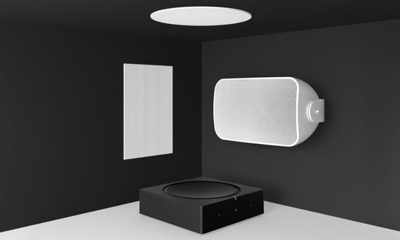 Sonos levert inbouwspeakers