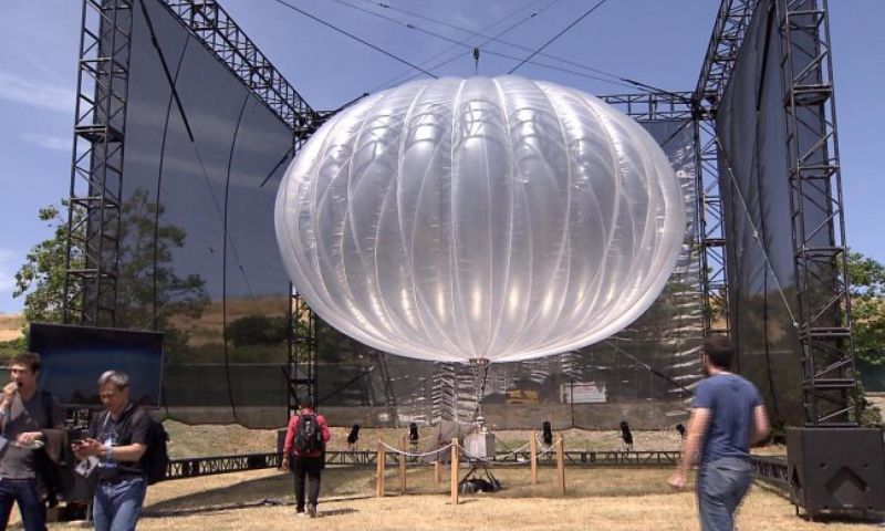 'Google stal ideeën voor internetballonnen'