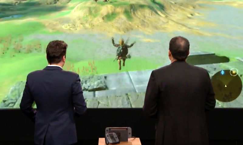 Video: Jimmy Fallon speelt nieuwe Zelda op de Nintendo Switch