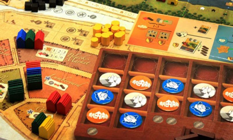 Bordspel over 'Nieuw Amsterdam' in de VS verschenen