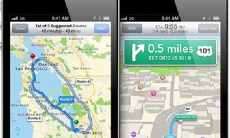 Google verrast door Apple Maps: eigen iOS-app pas later
