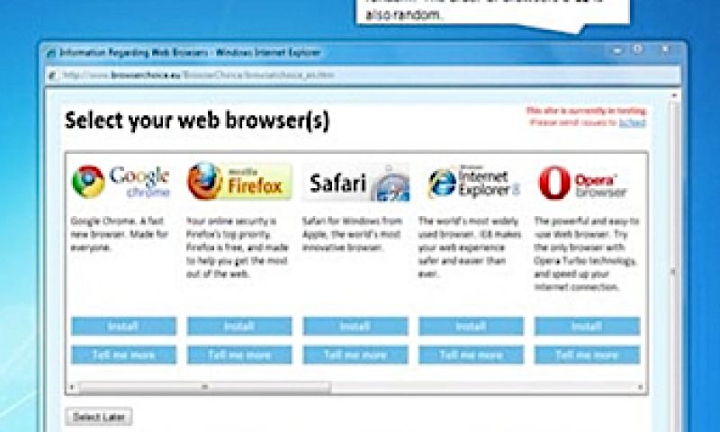 Niet meer alleen Internet Explorer