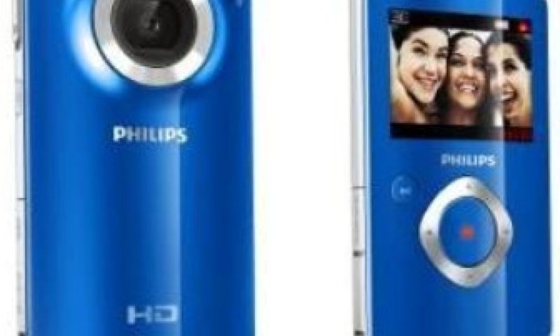 Ook pocketcamcorder van Philips