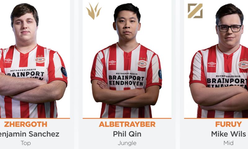PSV game dutch League of Legends competitie esports gamers
