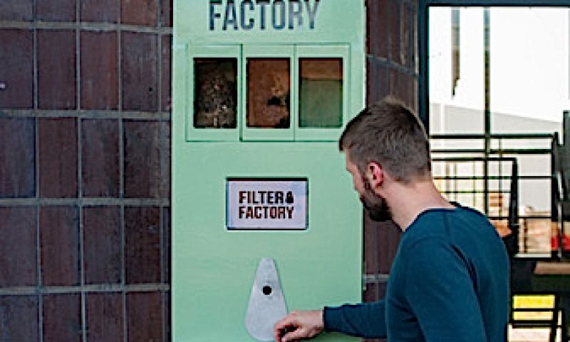 Creative class: Filterfabriek geeft sigarettenpeuken een tweede leven