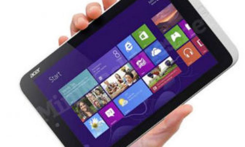 Eerste 8 inch Windows 8 tablet gespot
