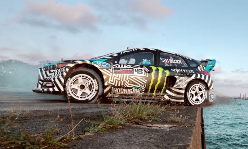 Video van de dag: Rallyheld Ken Block zoekt de rand op