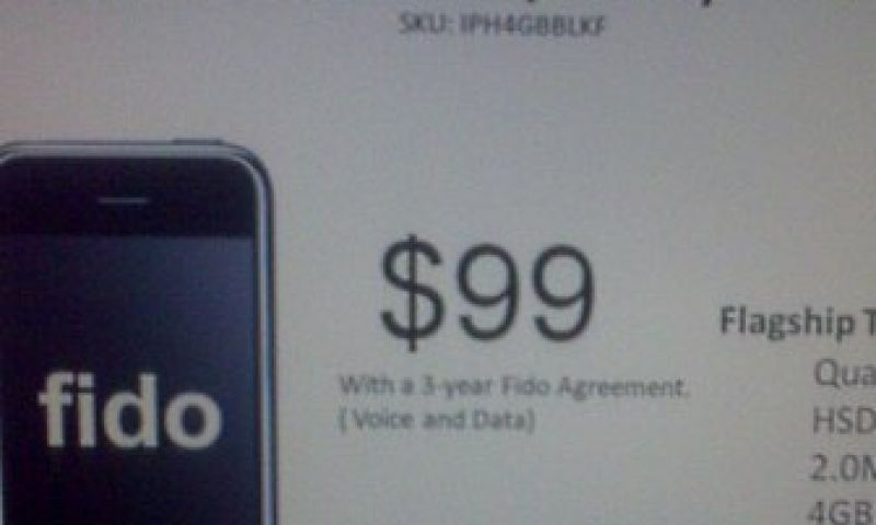 iPhones van 4 tot 32 gb