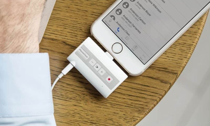 Met dit apparaatje neem je alle iPhone-gesprekken op