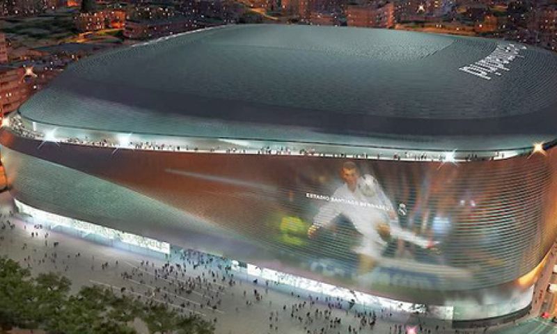 Wow: in dit 'ruimteschip' speelt Real Madrid in 2017