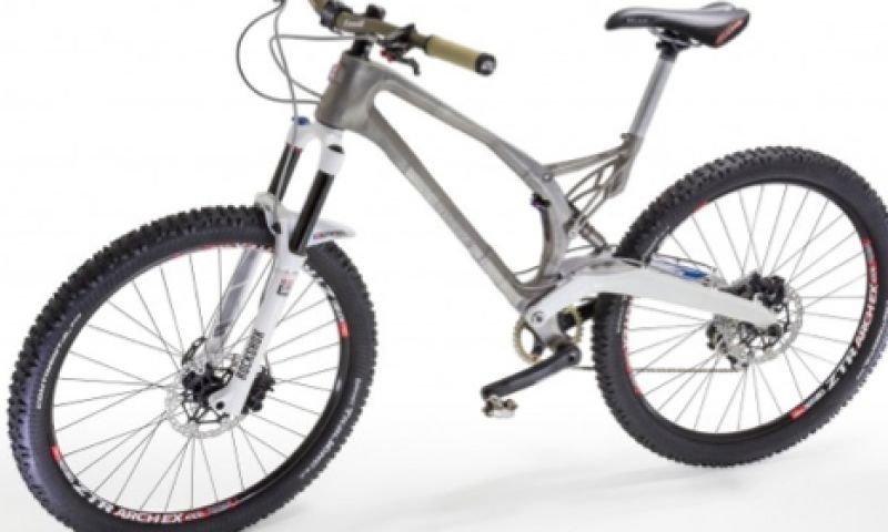 Oersterk: de eerste 3d-geprinte fiets van titanium