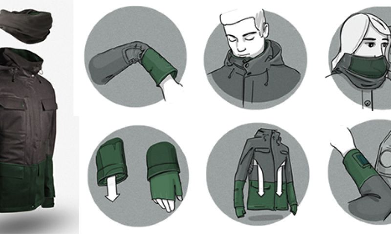 Gezondheid! Deze jas houdt bacteriën tegen