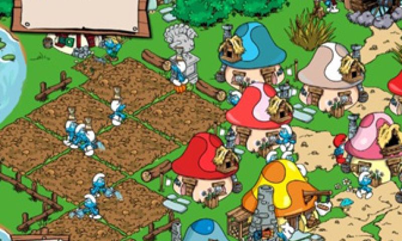 Controversiële Smurfen-game zet meer om dan Angry Birds