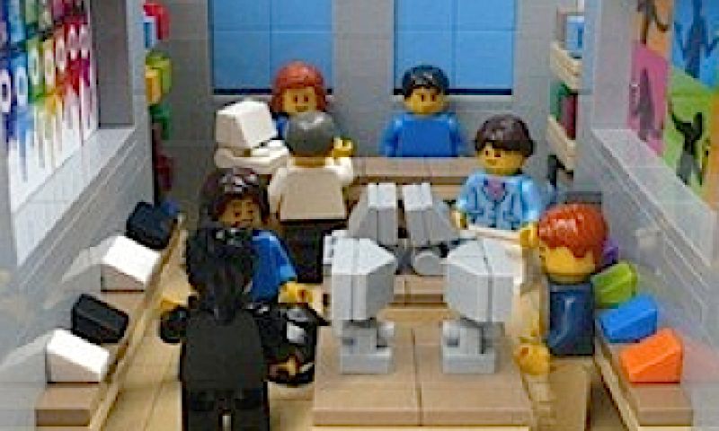 Lego Apple Store zoekt fans