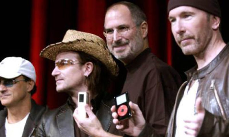 'U2 speelt rol bij lancering iPhone 6'