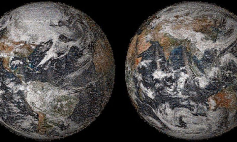 Grootste selfie ooit laat je inzoomen op aardbewoners