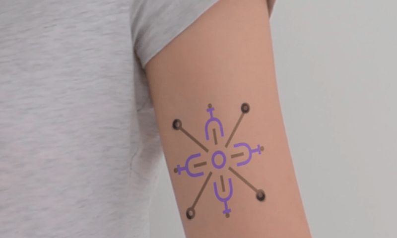 Deze tatoeages monitoren bloedsuikerwaarden