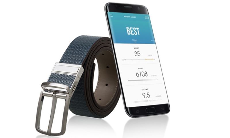 Nu op Kickstarter: de riem die weet of je te veel zit en eet