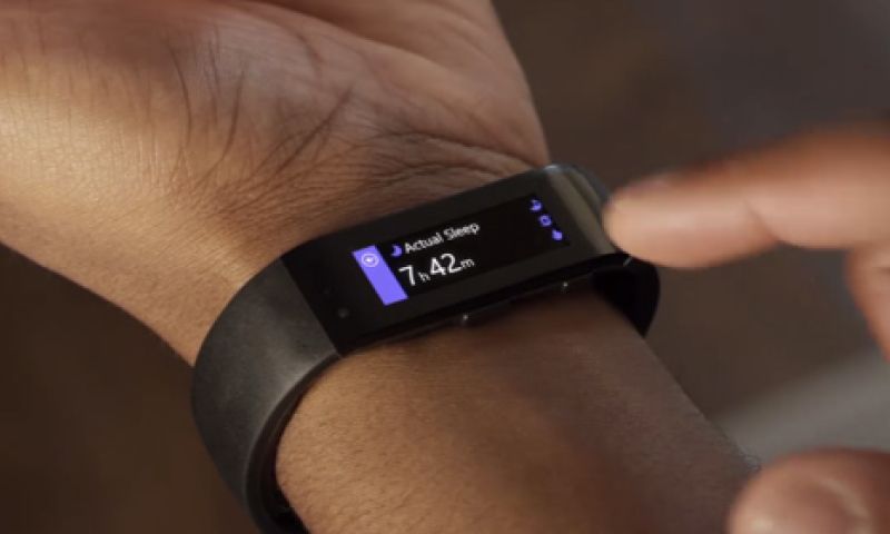 Microsoft Band is een combi van fitnesstracker en smartwatch