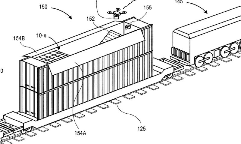 Amazon-patent: drone-stations op treinen, trucks en boten