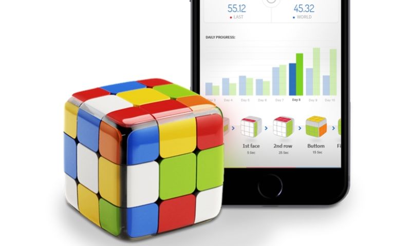 Gelukkig: Rubik's Cube heeft nu ook bluetooth